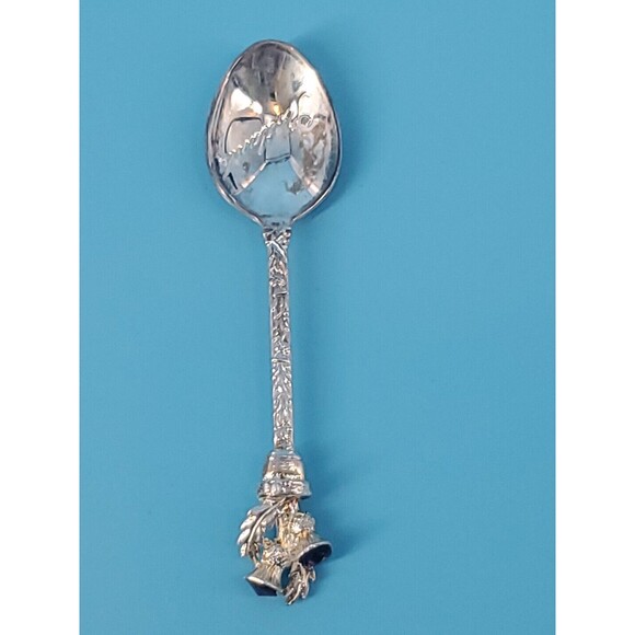 Souvenir Spoon - Scotland - W.A.P.W. Great Britain Silver Plated - Picture 12 of 13